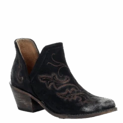 Circle G By Corral Ladies Black Embroidery Bootie Q0098