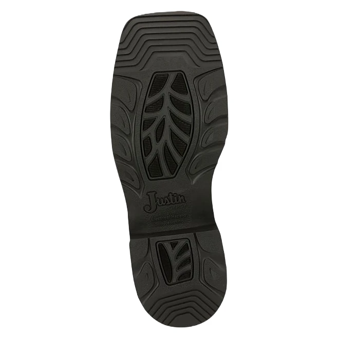 Justin Ladies Lathey Brown Nano Composite Square Toe Work Boots GY9962 2 Justin Ladies Lathey Brown Nano Composite Square Toe Work Boots GY9962 - Image 2