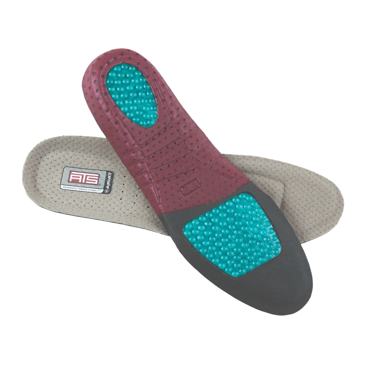 Ariat® Ladies ATS Round Toe Footbed Insoles A10008010 1 Ariat® Ladies ATS Round Toe Footbed Insoles A10008010