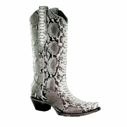 Corral Boots Corral Ladies Natural Python Boots A3798