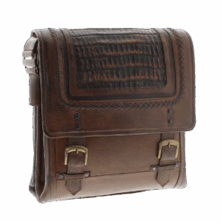 Corral Boots Corral Brown Caiman Bag Shoulder Bag D1148
