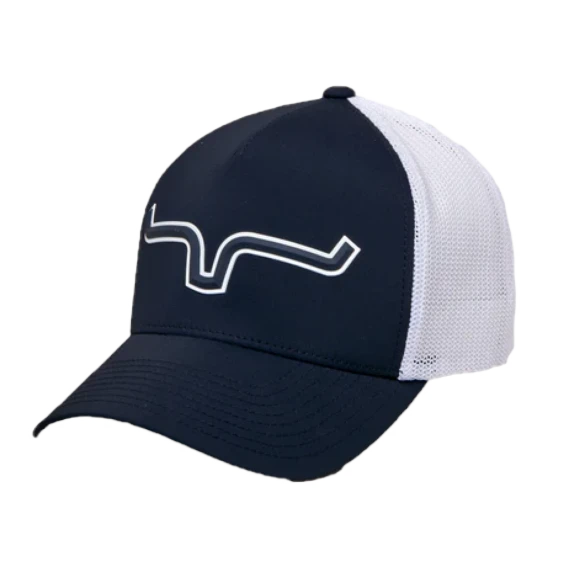 Kimes Ranch® Unisex Reformer 110 Trucker Navy Cap S22-1814 1 Kimes Ranch® Unisex Reformer 110 Trucker Navy Cap S22-1814
