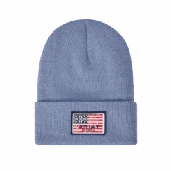 Ariat® Ladies Rebar Blue Flag Patch Beanie 10041702