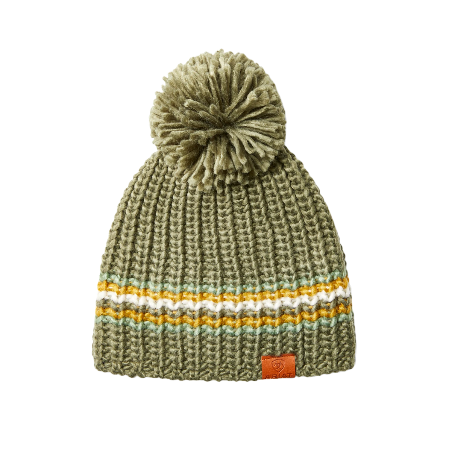 Ariat® Ladies Salem Fall Pasture Cable Knit Beanie 10042052 1 Ariat® Ladies Salem Fall Pasture Cable Knit Beanie 10042052