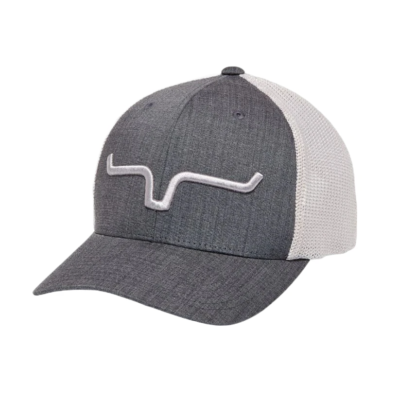 Kimes Ranch® Charcoal Upgrade Weekly 110 Trucker Cap UP-CHAR 1 Kimes Ranch® Charcoal Upgrade Weekly 110 Trucker Cap UP-CHAR