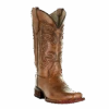 Circle G By Corral Ladies Brown Corded Embroidery Boots L5595