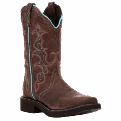 Justin Ladies Gypsy Tan Jaguar Brown Boots L2900