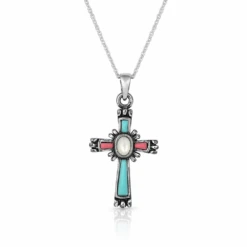 Montana Silversmiths Montana Sliversmiths® Faith Beaming Cross Necklace NC4911