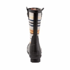 Pendleton® Ladies Bridger Stripe Black Mid Rain Boots PW2280-001 -Western Belle Deals PW2280 001 4
