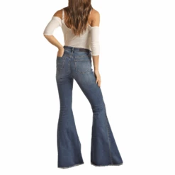 Rock & Roll Denim® Ladies Side Insert Bell Bottom Jeans RRWD7HRZQK -Western Belle Deals RRWD7HRZQK 2
