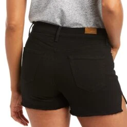 Ariat® Ladies Boyfriend Rita 3" Black Shorts 10034647 -Western Belle Deals S21 WMS WEST 10034647 detail02
