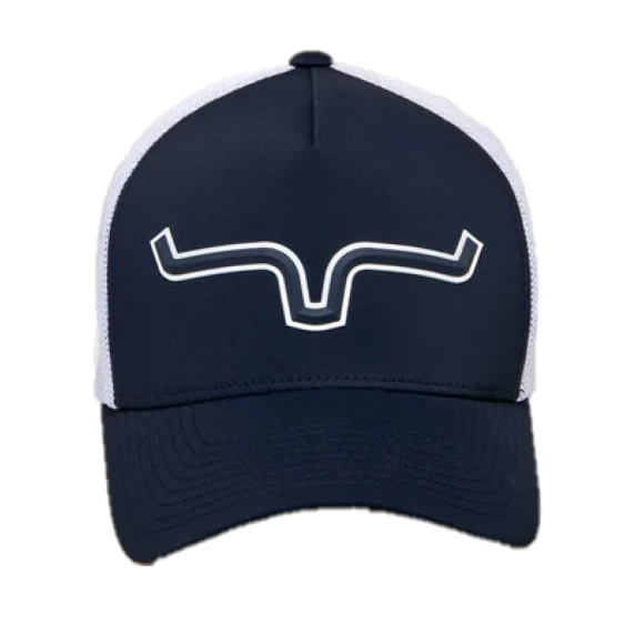 Kimes Ranch® Unisex Reformer 110 Trucker Navy Cap S22-1814 3 Kimes Ranch® Unisex Reformer 110 Trucker Navy Cap S22-1814 - Image 3