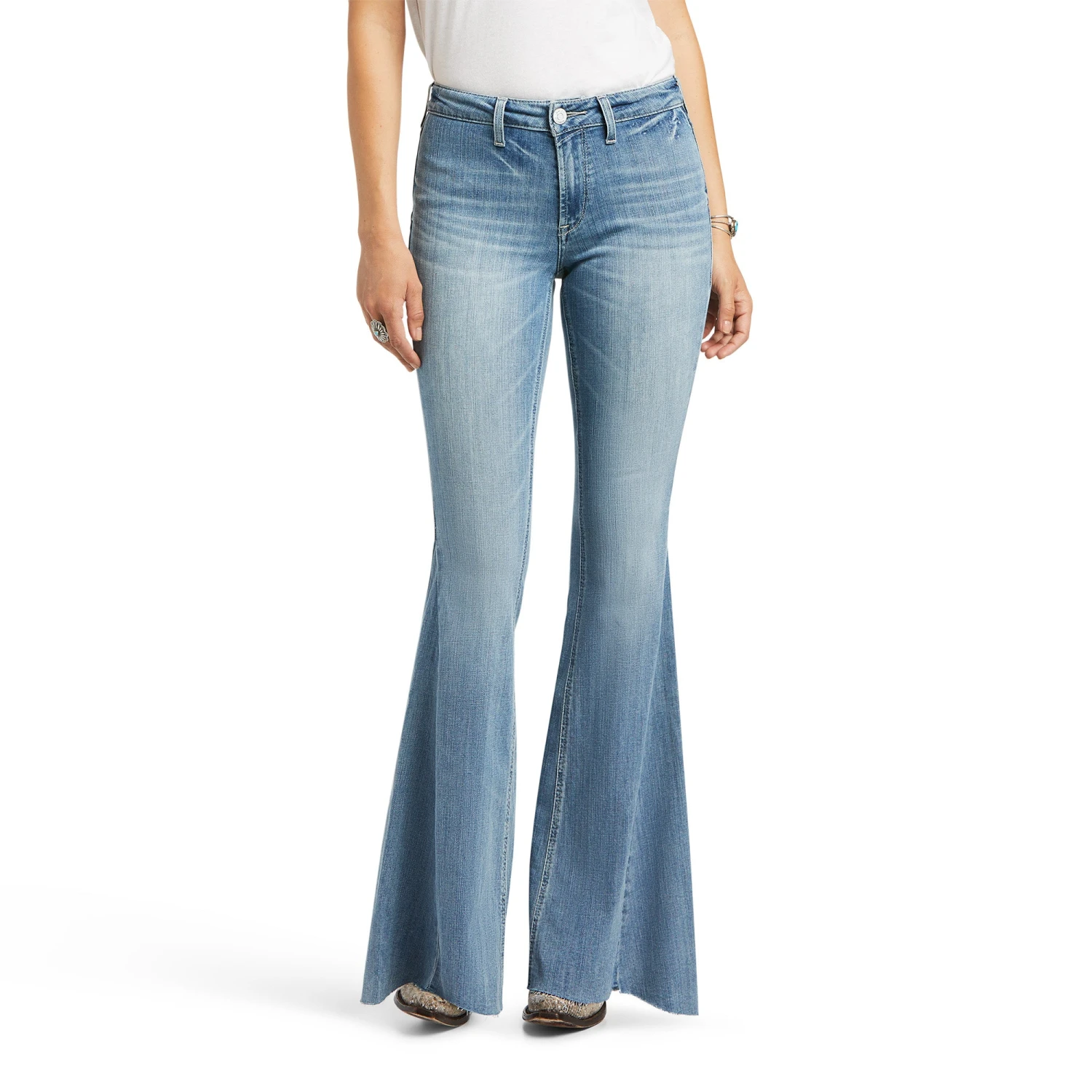 Ariat® Ladies R.E.A.L.™ High Rise Alondra Extreme Flare Jean 10039600 2 Ariat® Ladies R.E.A.L.™ High Rise Alondra Extreme Flare Jean 10039600 - Image 2