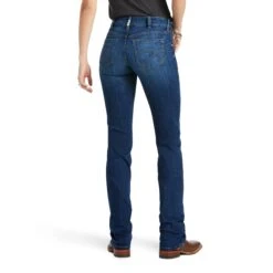 Ariat® Ladies REAL Mid Rise Candace Straight Leg Jean 10039608