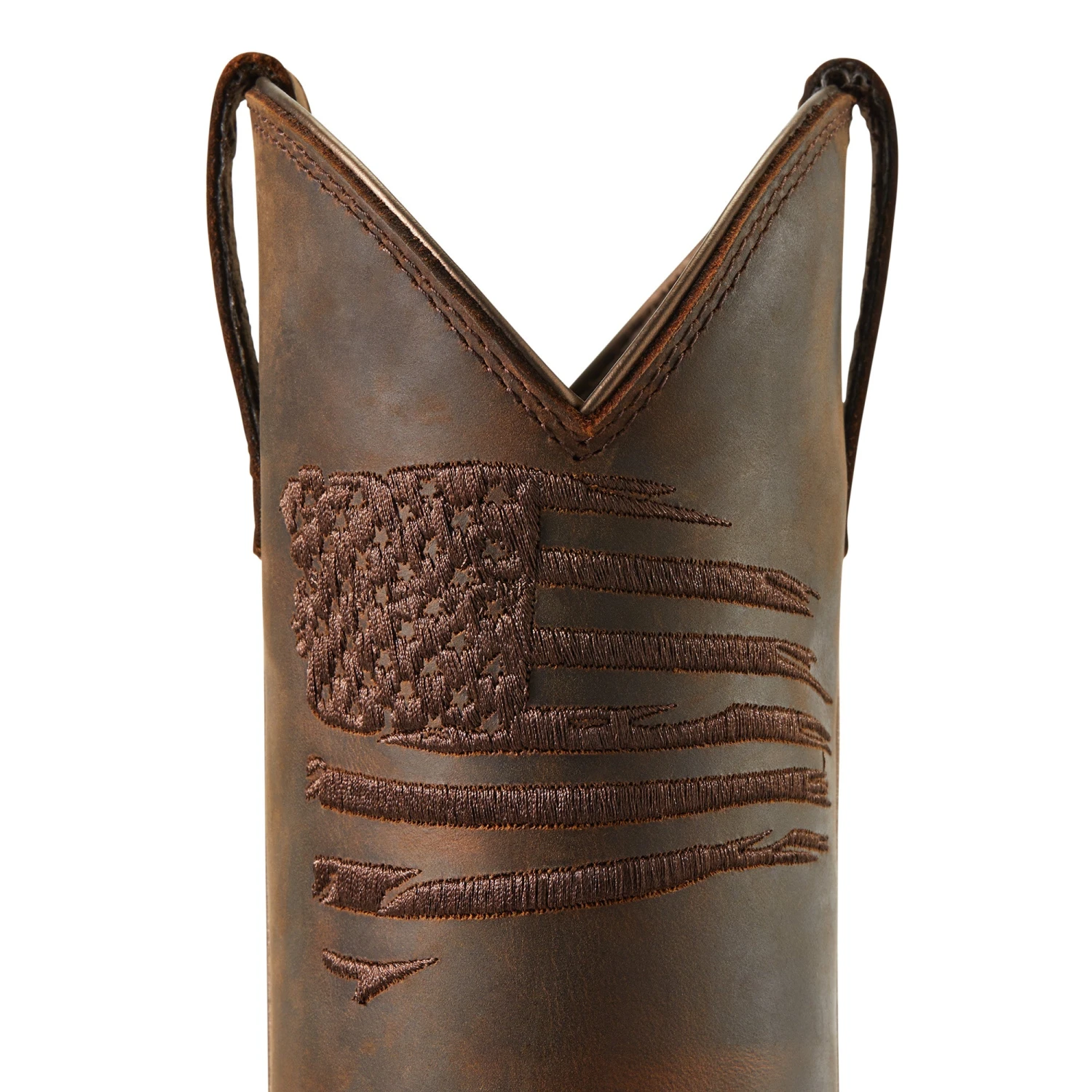 Ariat® Ladies Anthem Patriot Distressed Brown Square Toe Boots 10040271 6 Ariat® Ladies Anthem Patriot Distressed Brown Square Toe Boots 10040271 - Image 6