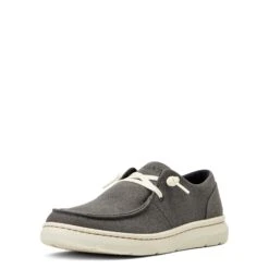 Ariat Ladies Hilo Washed Black Slip On Shoes 10040309 -Western Belle Deals S22 WMS WEST 10040309 3 4 front 1