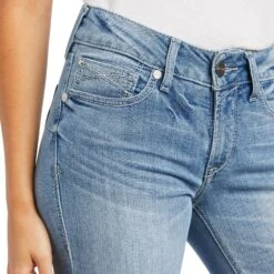 Ariat Ladies R.E.A.L Perfect Rise Regina Flare Jeans 10040503 -Western Belle Deals S22 WMS WEST 10040503 detail01