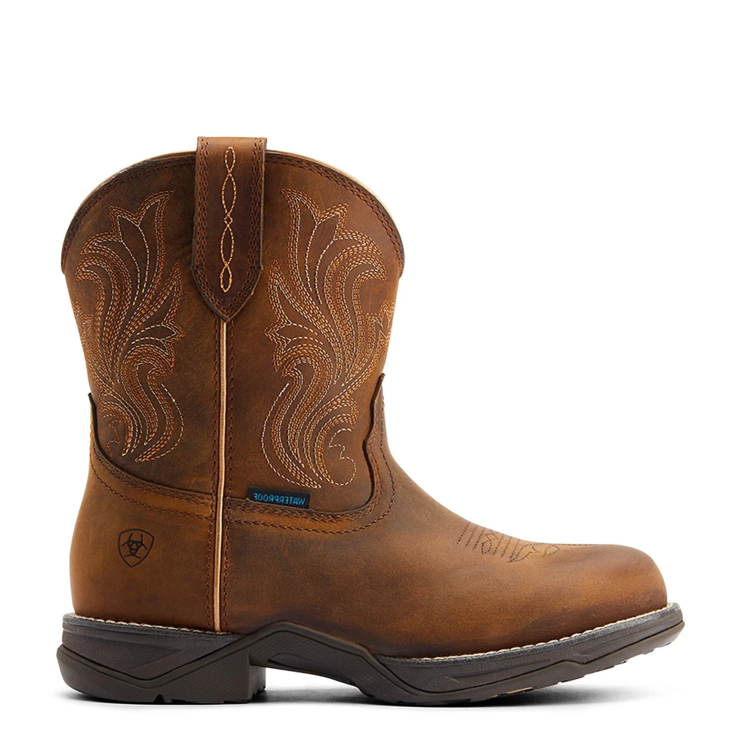 Ariat® Ladies Anthem H2O Round Toe Glazed Brown Boots 10044411 4 Ariat® Ladies Anthem H2O Round Toe Glazed Brown Boots 10044411 - Image 4