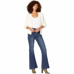 Rock & Roll Denim® Ladies Dark Vintage High Rise Trousers W8H2685 -Western Belle Deals W8H2685