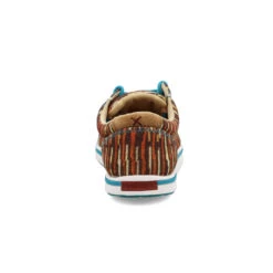 Twisted X Ladies Kicks Brown & Multicolored Slip On Shoes WCA0059 6 Twisted X Ladies Kicks Brown & Multicolored Slip On Shoes WCA0059 -Western Belle Deals WCA0059 06