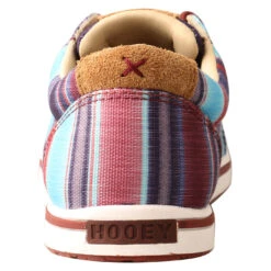 Twisted X Ladies Hooey Loper Blue Serape Print Lace-Up Shoes WHYC023 -Western Belle Deals WHYC023 06