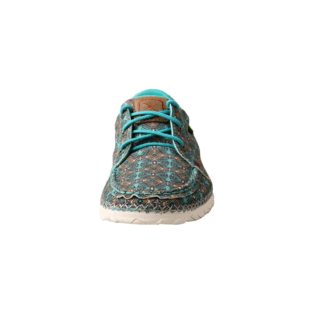 Twisted X Ladies Zero X Turquoise Aztec Shoes WZX0002 3 Twisted X Ladies Zero X Turquoise Aztec Shoes WZX0002 - Image 3