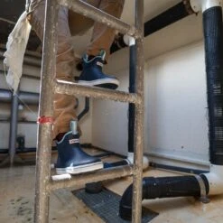 XTRATUF Ladies Navy Ankle Deck Boots XWAB-201 -Western Belle Deals XWAB201 lifestyle EXTRALARGE