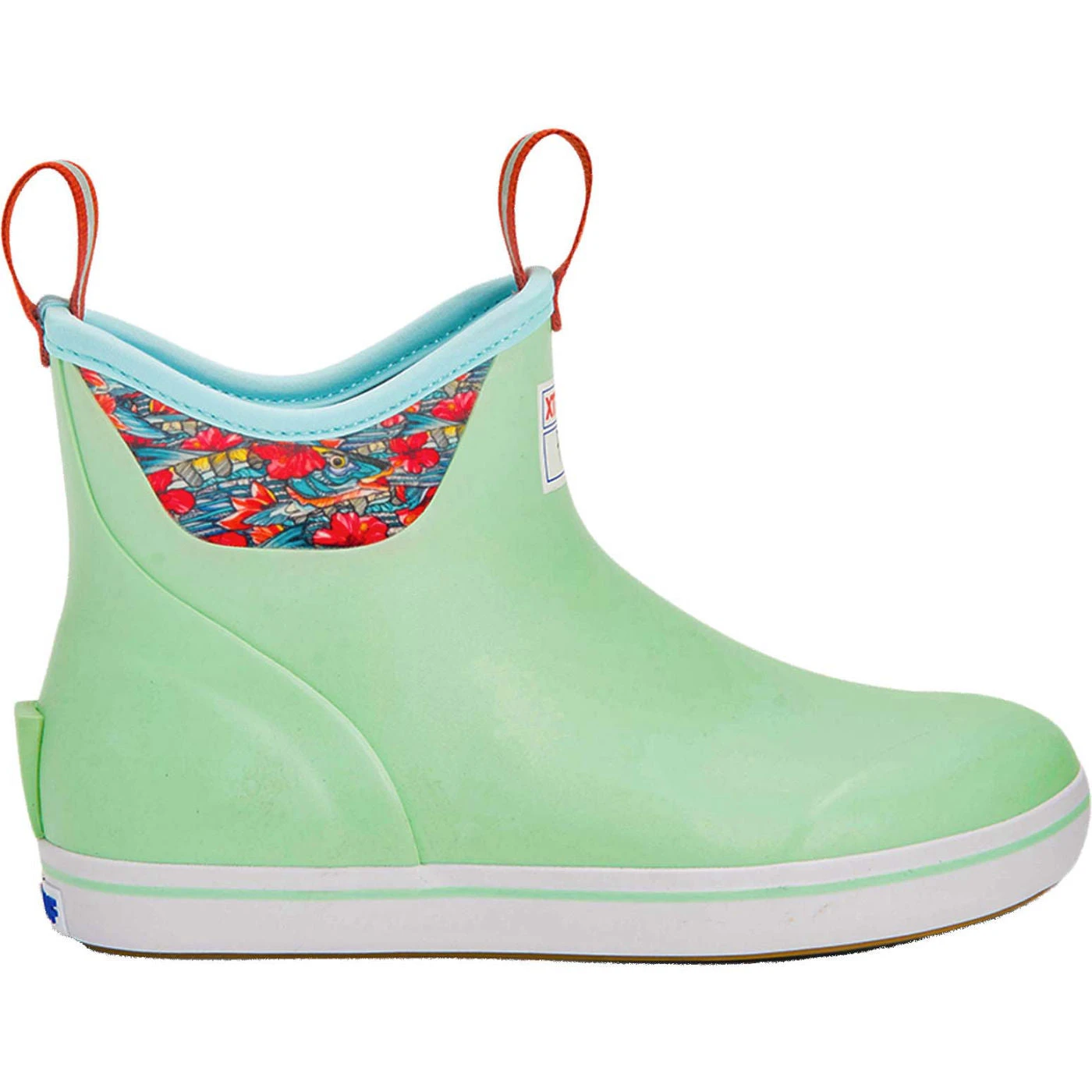 XTRATUF Ladies Ankle Deck Fishewear Seafoam Green Boots XWAB-3BB 4 XTRATUF Ladies Ankle Deck Fishewear Seafoam Green Boots XWAB-3BB - Image 4