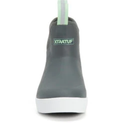 XTRATUF Ladies Wheelhouse Ankle Gray Deck Boot XWW-700 10 XTRATUF Ladies Wheelhouse Ankle Gray Deck Boot XWW-700 -Western Belle Deals XWW 700 3