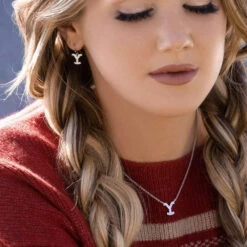 Montana Silversmiths Ladies Yellowstone At Night Crystal Necklace YELNC5370 -Western Belle Deals YELNC5370 mod