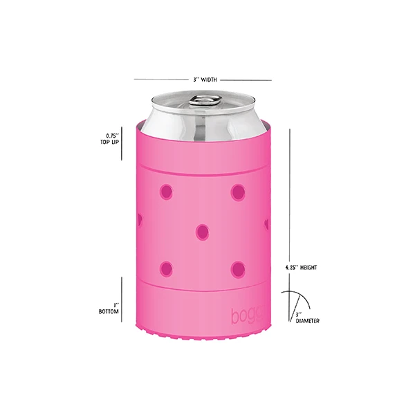 Bogg Bag Boozie 12oz Pink Koozie BB12-PNK 1 Bogg Bag Boozie 12oz Pink Koozie BB12-PNK