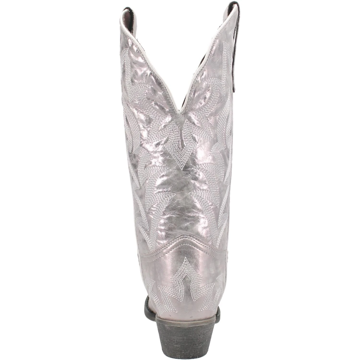 Laredo Ladies Dream Girl Silver Embroidered Snip Toe Boots 52463 4 Laredo Ladies Dream Girl Silver Embroidered Snip Toe Boots 52463 - Image 4