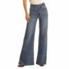 Rock & Roll Denim® Ladies Palazzo Flare Leg Jeans WHF2693