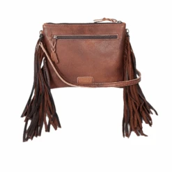 American Darling Brown & Black Cowhide W/Fringe Bag ADBG109BRAC1FRNG -Western Belle Deals yu73uedhnjyt